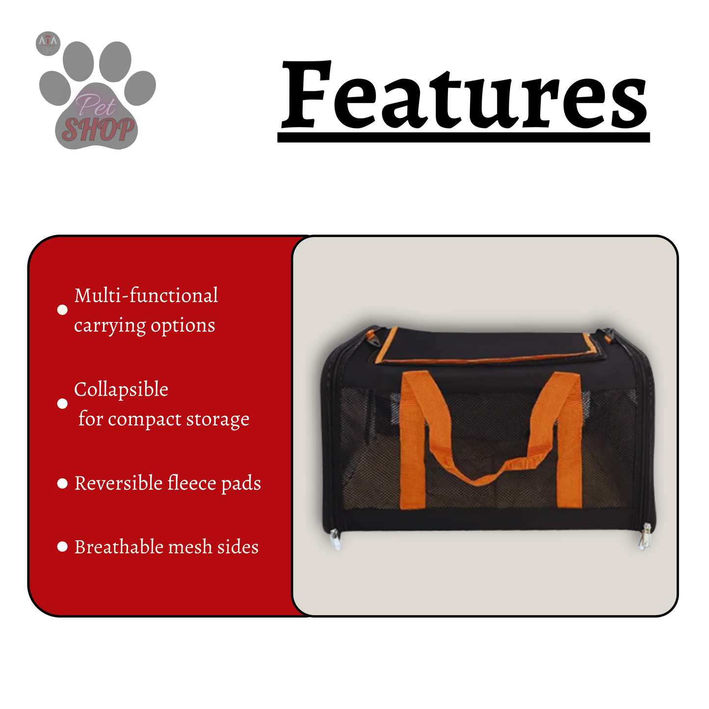 Collapsible Pet Carrier