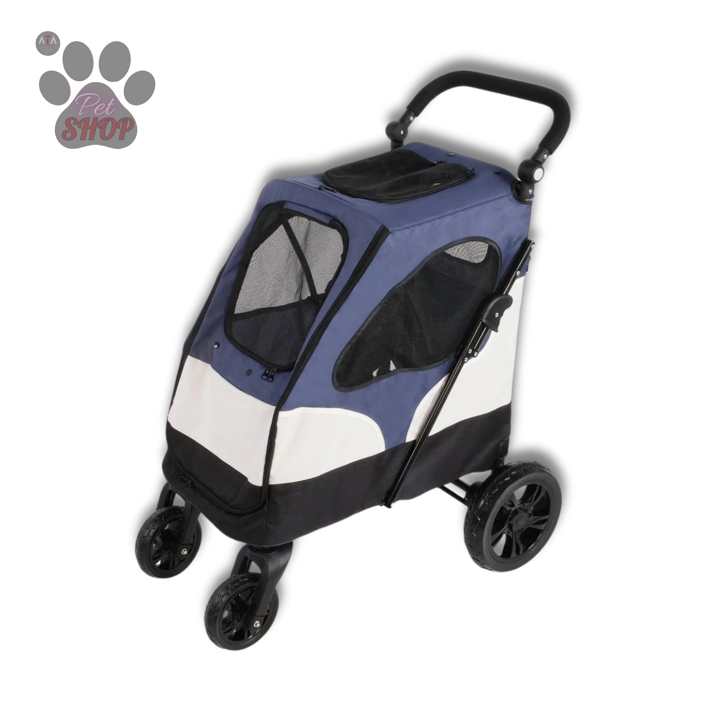 Foldable Travel Pet Stroller